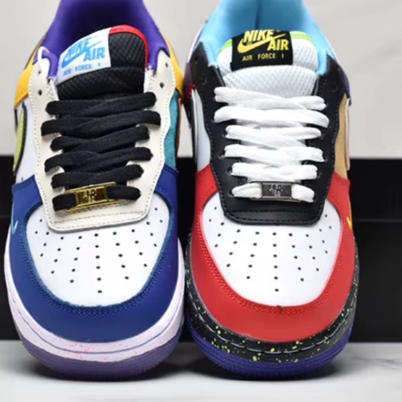 Nike Other - Nike Air Force 1 Colorful Edition Sneakers